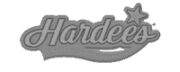 hardees logo gray