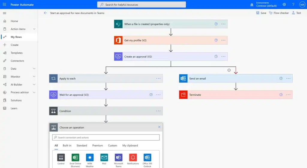 Choose from cloud, desktop, and business process flows to streamline and automate repetitive and time-consuming tasks. Dedicate your time to strategic work!
