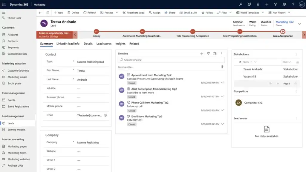 Create a unified view of customer data across all cloud-enabled Dynamics 365 applications for your team's convenience. At the same time, ensure compliance with HIPAA regulations, GDPR, and other accessibility guidelines to protect sensitive customer information.